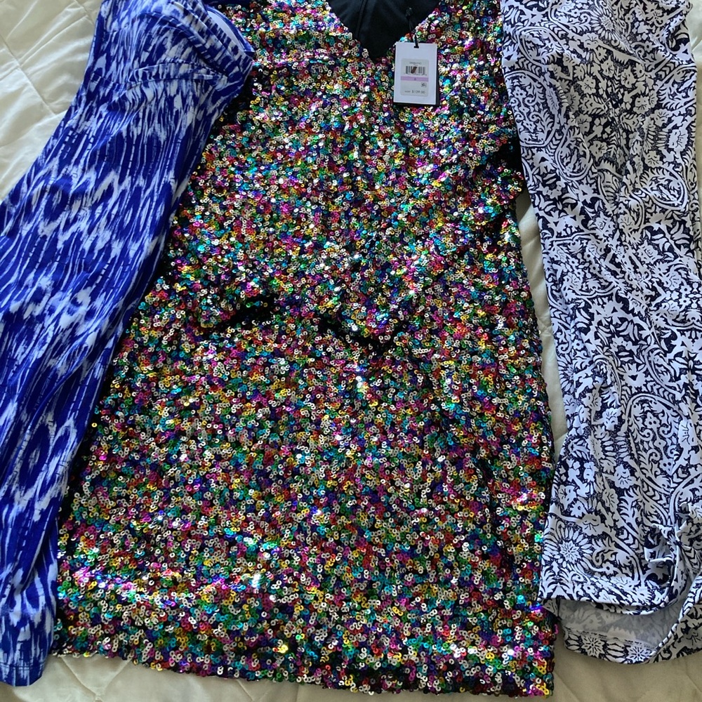 Three dresses size 6.